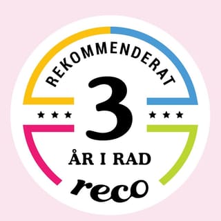 Reco: Rekommenderat tre år i rad