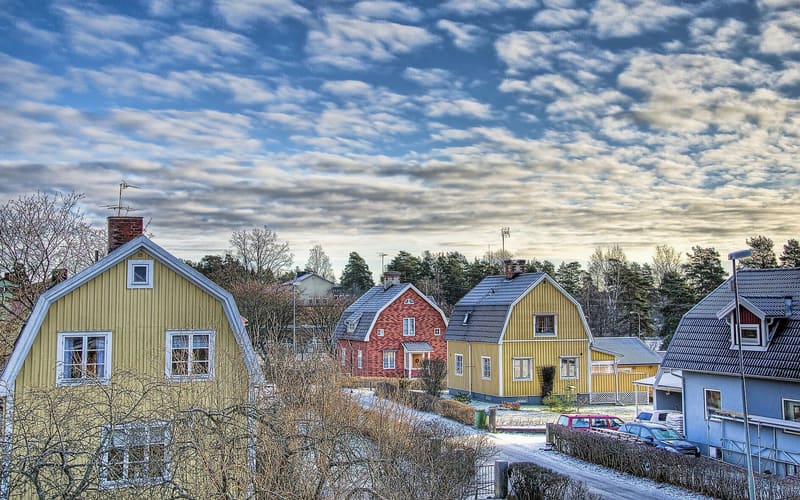 Surahammar en januarimorgon